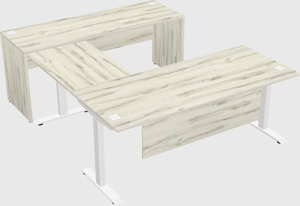 Height-adjustable desk - commercial grade
