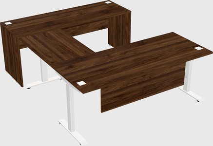 Height-adjustable desk - commercial grade