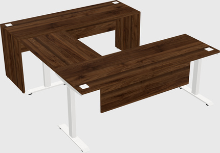 Height-adjustable desk - commercial grade
