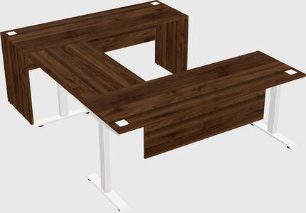 Height-adjustable desk - commercial grade