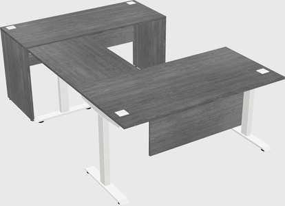 Height-adjustable desk - commercial grade