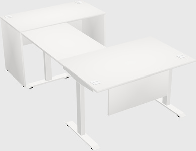 Height-adjustable desk - commercial grade