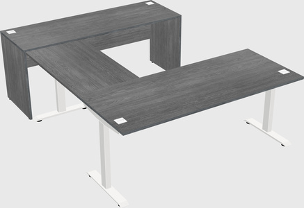 Height-adjustable desk - commercial grade