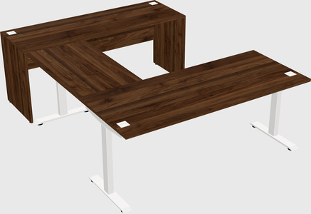 Height-adjustable desk - commercial grade