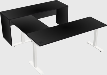 Height-adjustable desk - commercial grade