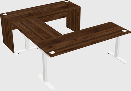 Height-adjustable desk - commercial grade