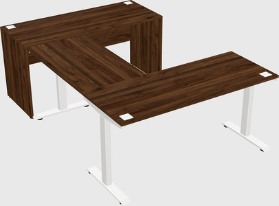 Height-adjustable desk - commercial grade