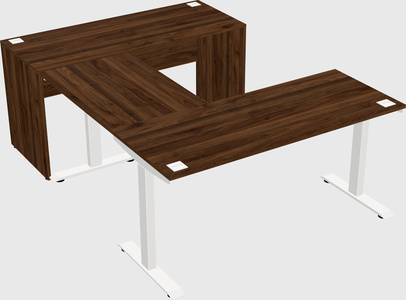 Height-adjustable desk - commercial grade