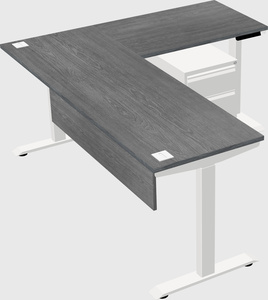 Height-adjustable desk - commercial grade