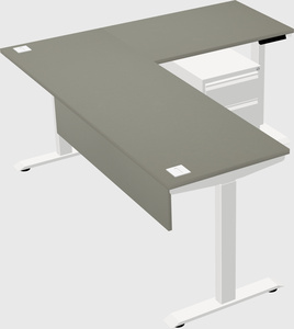 Height-adjustable desk - commercial grade