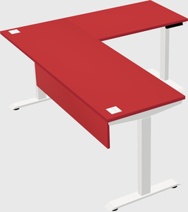 Height-adjustable desk - commercial grade