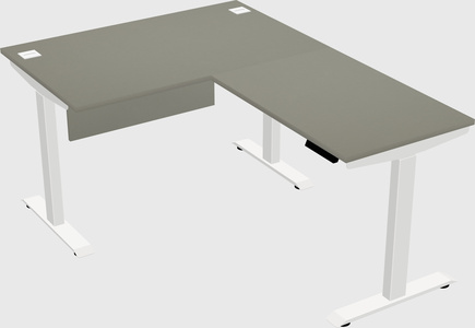 Height-adjustable desk - commercial grade