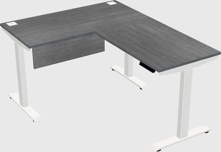 Height-adjustable desk - commercial grade