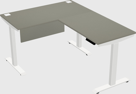 Height-adjustable desk - commercial grade
