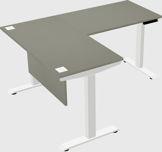 Height-adjustable desk - commercial grade