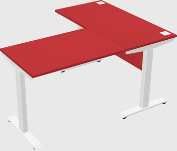 Height-adjustable desk - commercial grade