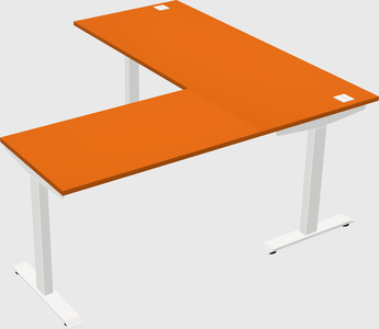 Height-adjustable desk - commercial grade