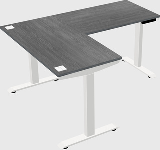 Height-adjustable desk - commercial grade