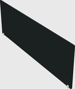 Desk divider panel