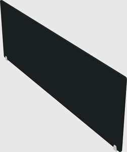 Desk divider panel
