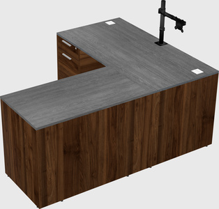 Bureau en l