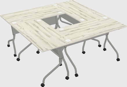 Poste de travail de table de formation