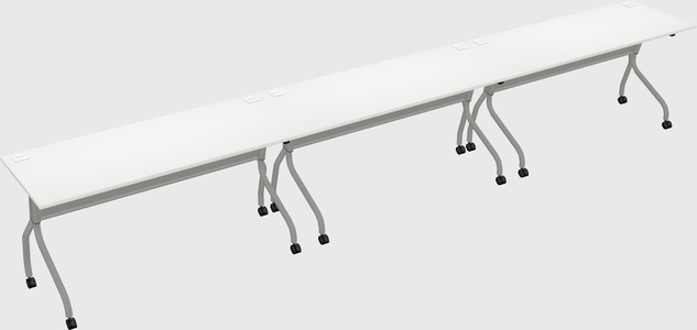 Row of training tables