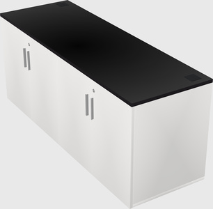 Storage cabinet credenza