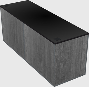 Lateral file cabinet credenza