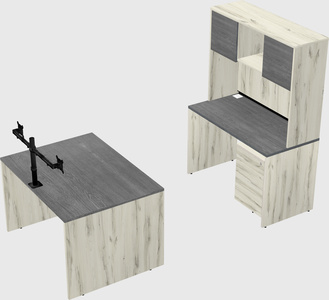 Parallel desk