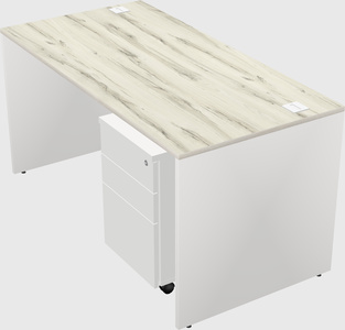 Rectangular desk