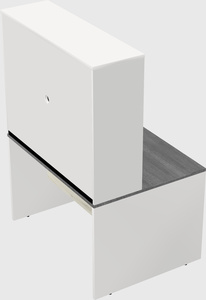 Rectangular desk