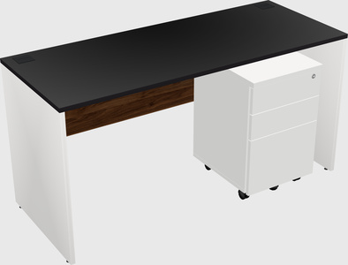 Rectangular desk