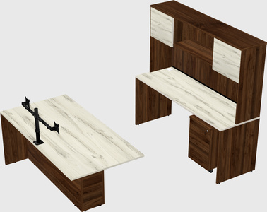 Executive u-shape desk