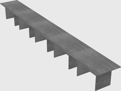 Modular office table