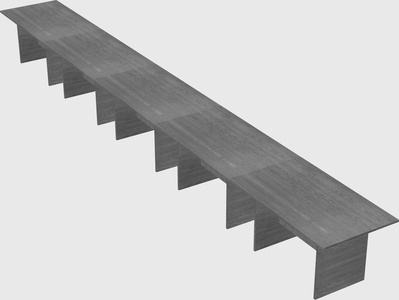 Modular office table