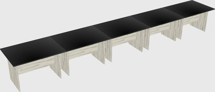 Modular office table