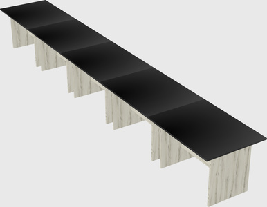 Modular office table
