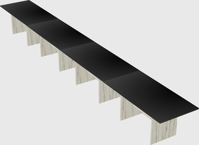 Modular office table