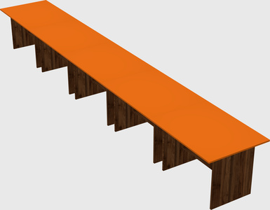 Modular office table