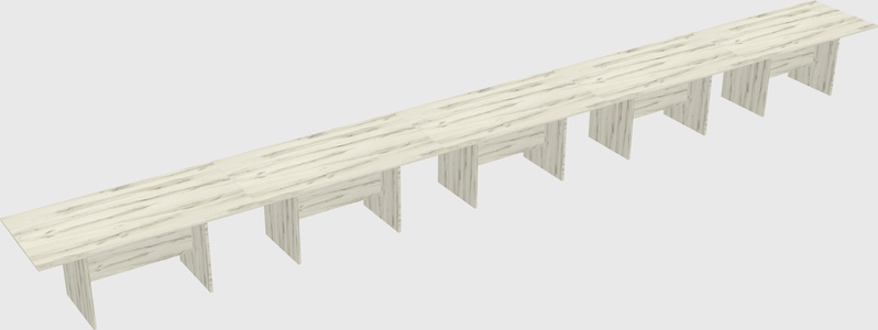 Modular office table