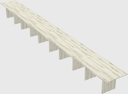 Modular office table