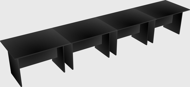 Modular office table