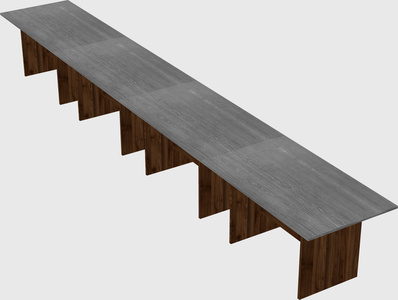 Modular office table