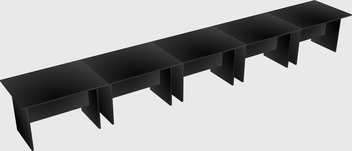 Table de bureau modulaire