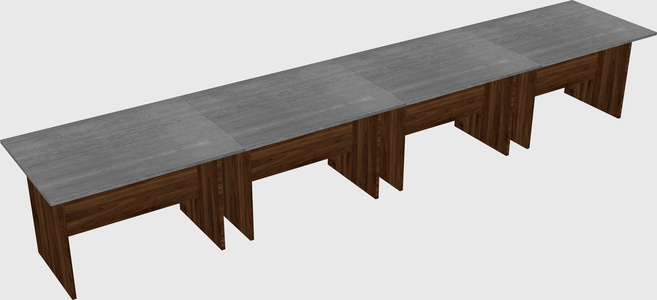 Table de bureau modulaire