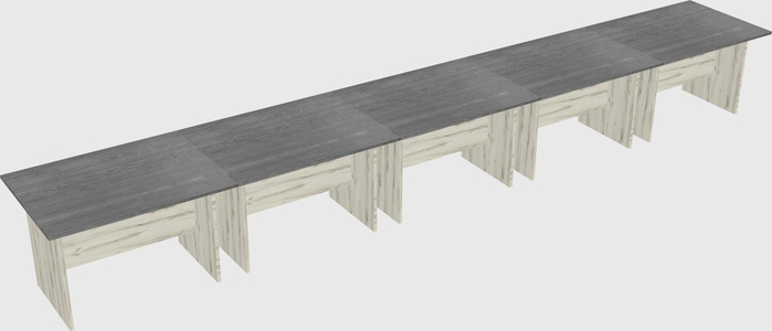 Table de bureau modulaire