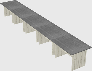 Table de bureau modulaire