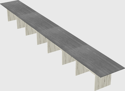 Modular office table