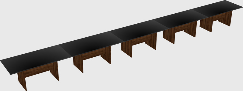 Table de bureau modulaire